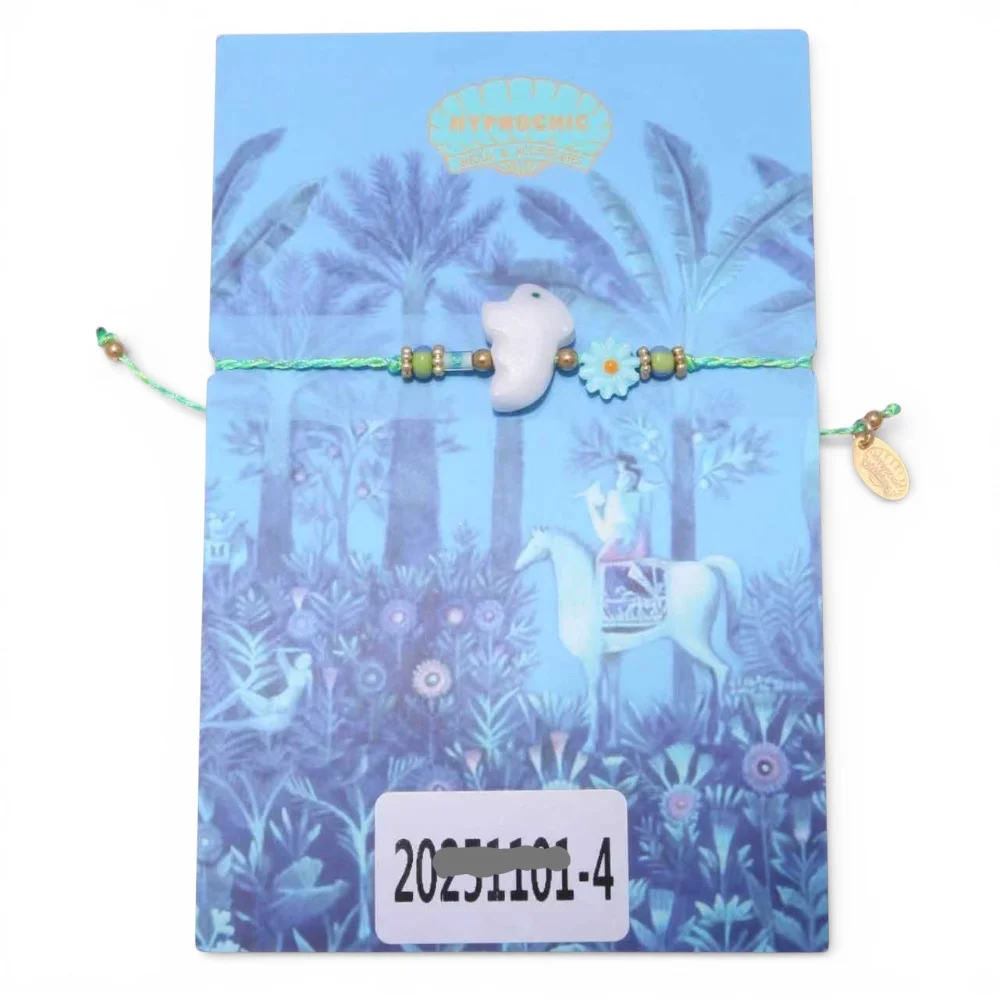 [2020982142497] Bracelet Fétiche Lapin Blanc 2 - Hypnochic