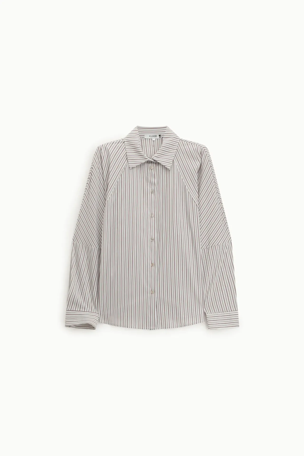 [C1LGEBQ000S] Chemise lignée Nat - Please (S)