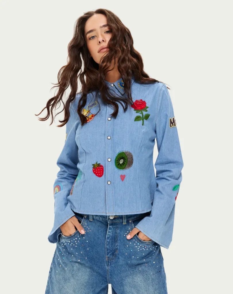 Chemise denim Rona - ME369