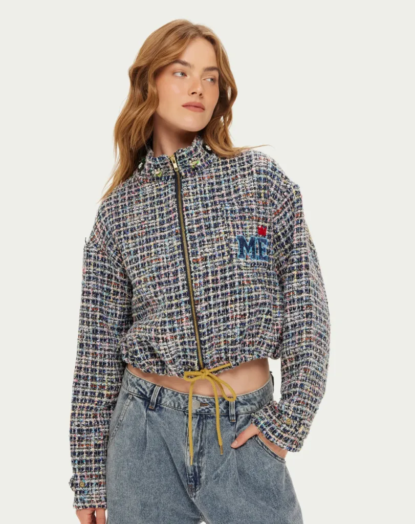 [126L50361M] Veste courte en tweed Ivy - ME369 (M)