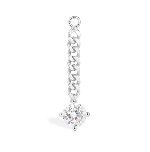Pendentif brillant argent - Billion Avenue