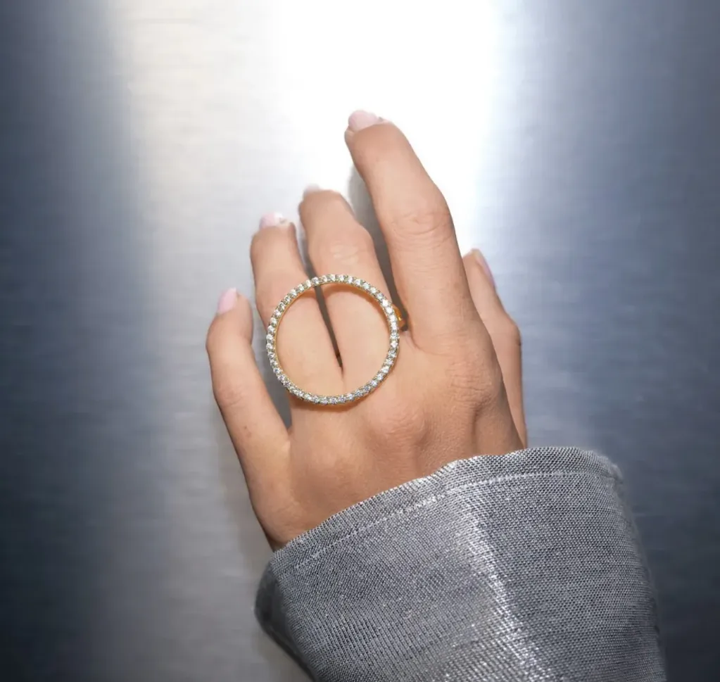 Bague Joy dorée - Billion Avenue