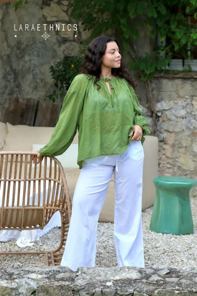 [ALEXACSFCLTU] Blouse Alexane - Laraethnics