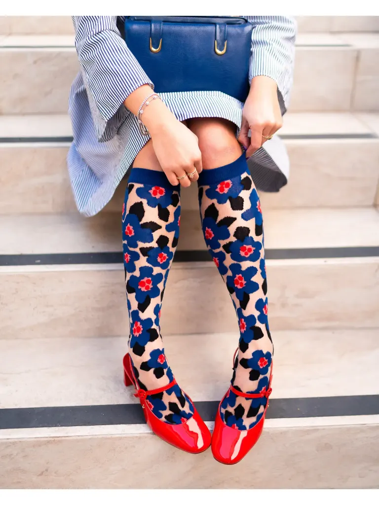 Chaussettes Bold Blue - Sock Candy