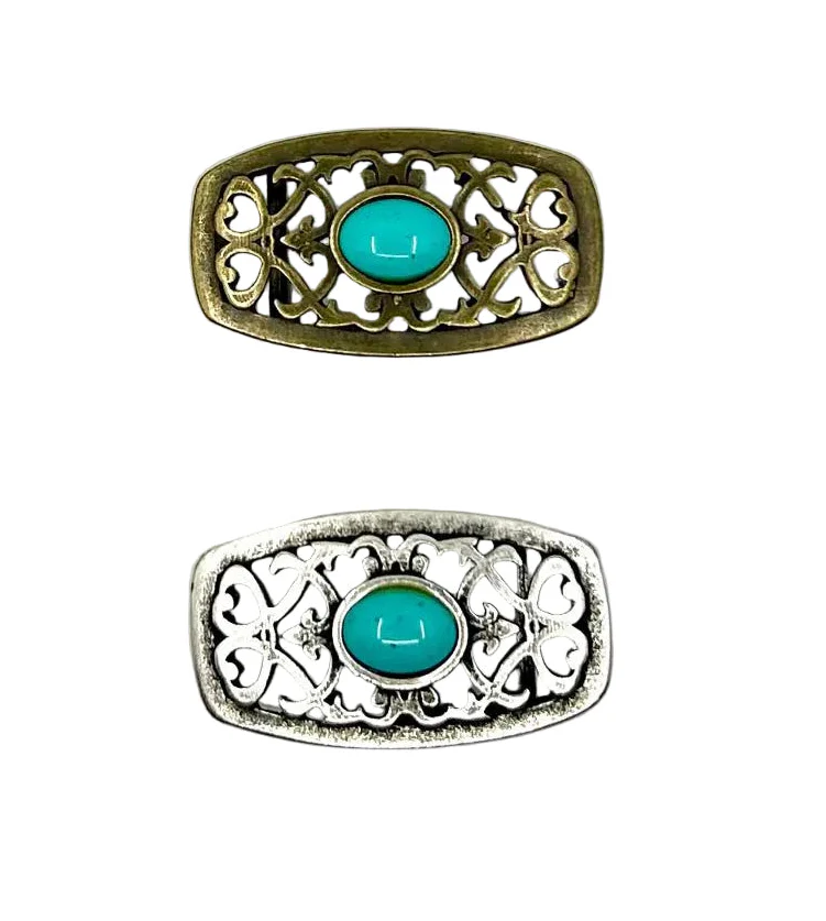 [N121/25O] Boucle de ceinture fine, Entrelas - Yolete (OR)