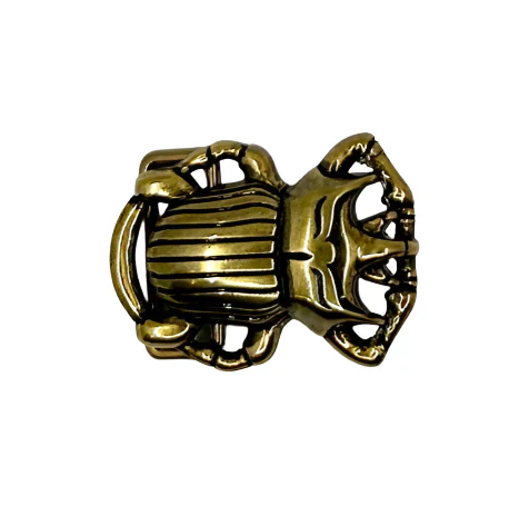 Boucle de ceinture fine, Scarabée - Yolete
