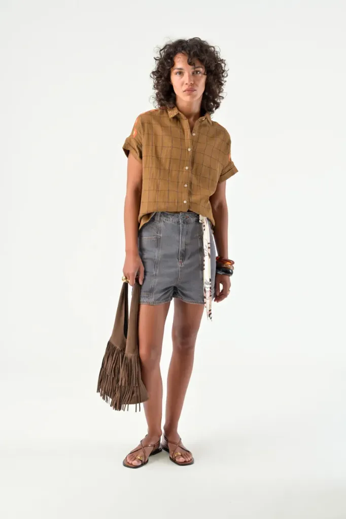 Short Maddy gris - Orféo