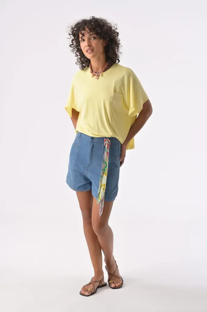 Short Maddy denim - Orféo