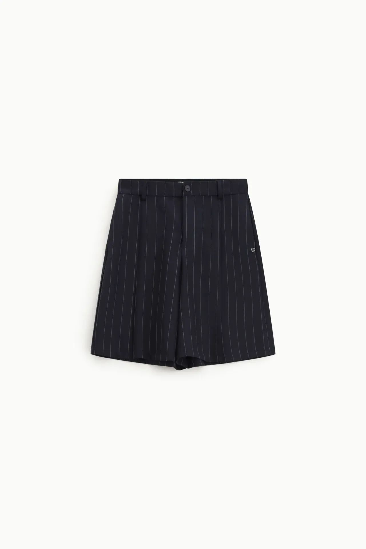 Short tailleur bleu ligné - Please