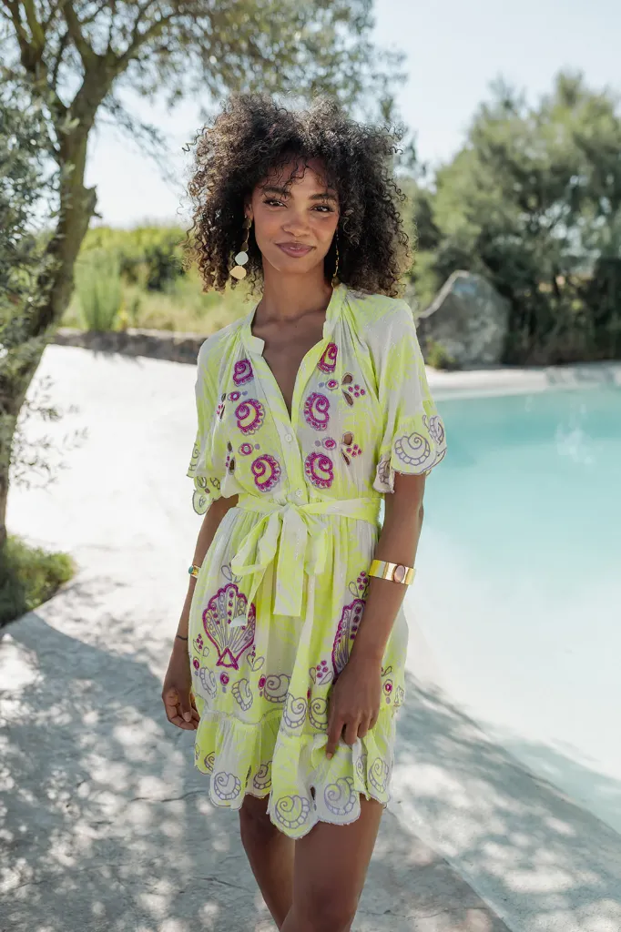 [L126S] Robe courte Sanibel - Piti Cuiti (S)