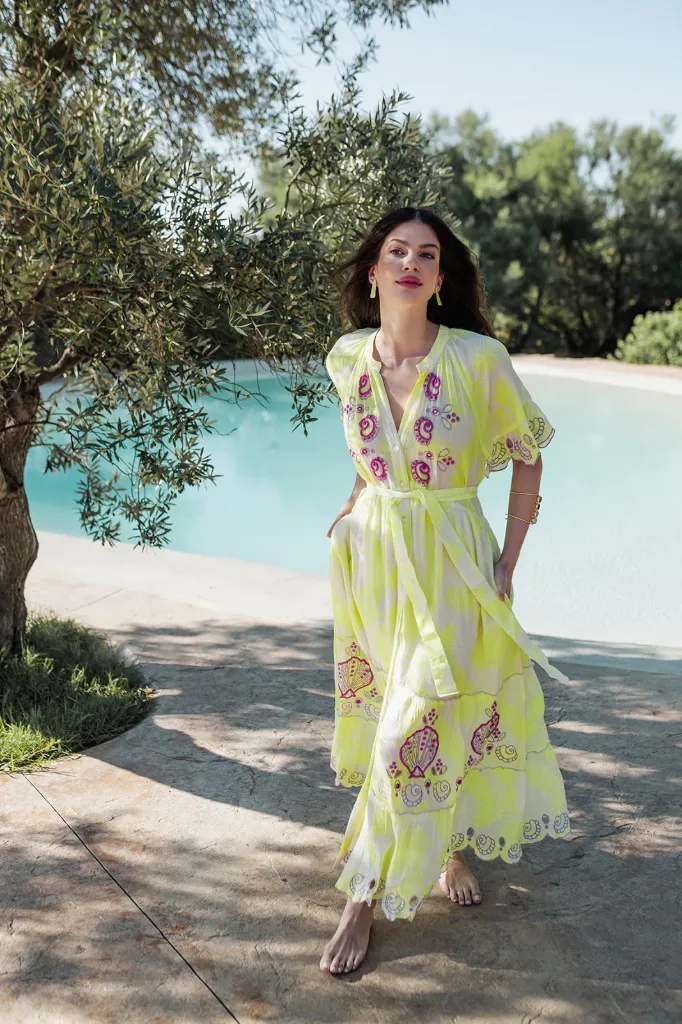 [L127M] Robe longue Sanibel - Piti Cuiti (M)