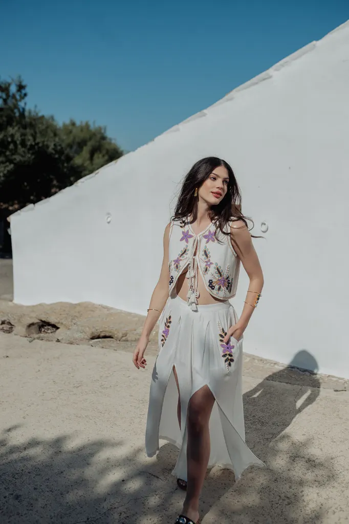 [L196S] Blouse ouverte Jordania - Piti Cuiti (S)