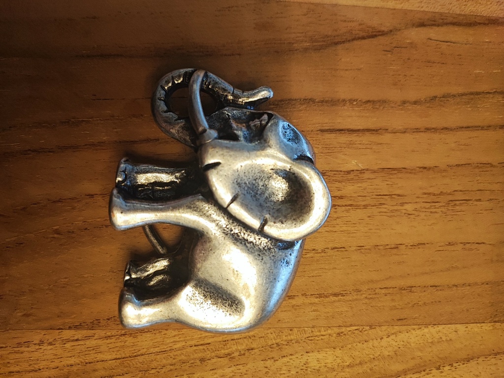 [N23] Boucle de ceinture Eléphant 40mm - YOLETE