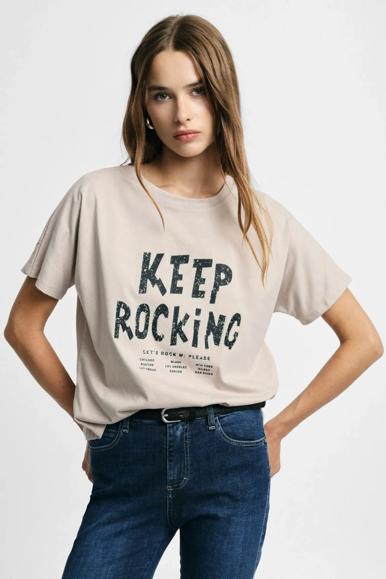 T-shirt "Keep Rocking" - Please