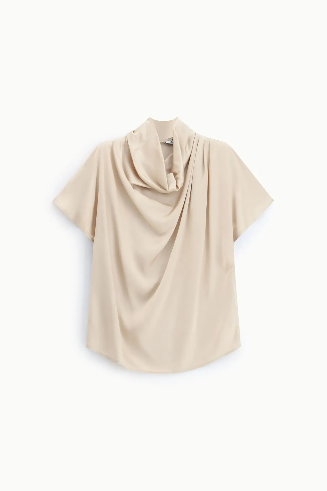 Top drapé col souple - Please