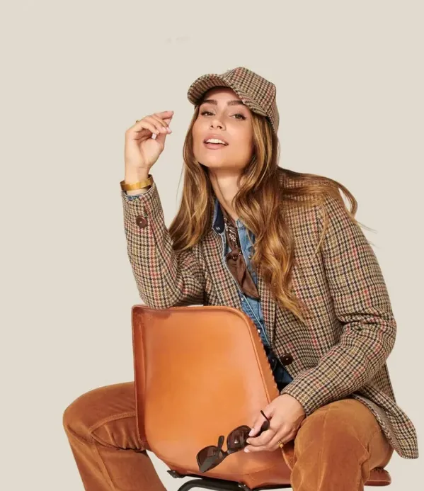 Casquette en tweed Ema - MKT