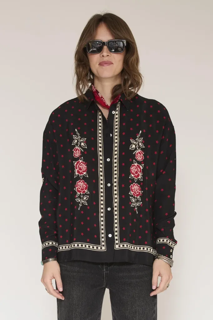 Chemise Chaima Black - MKT
