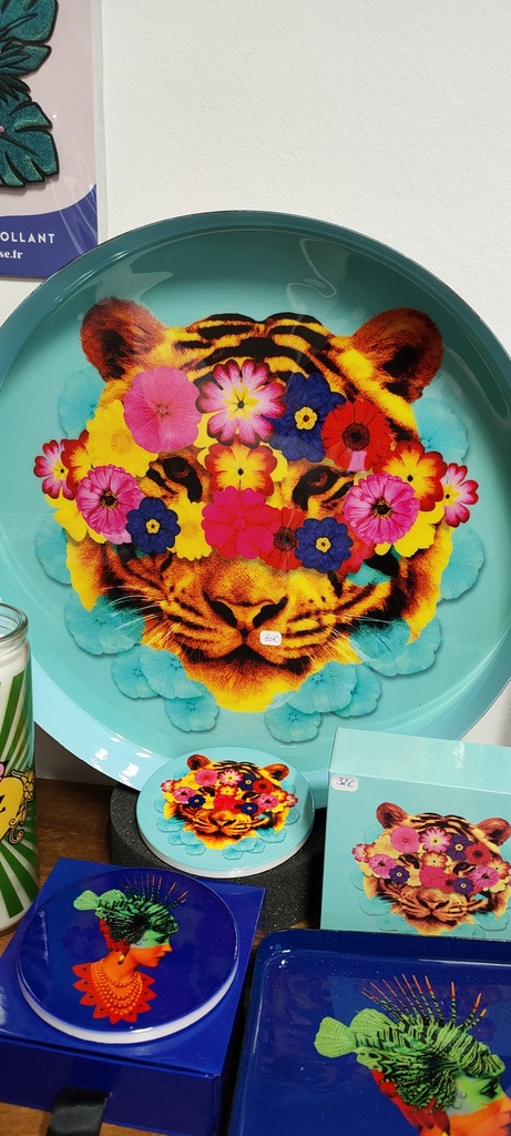 Masktiger - Plateau rond - Ganzaï