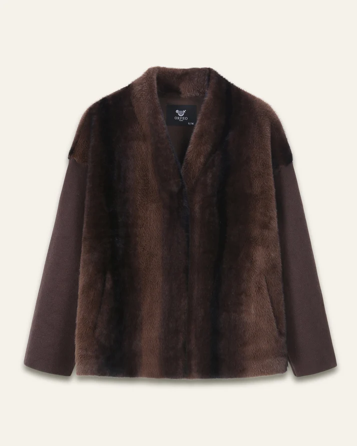 Veste fausse fourrure Yana - Orféo Paris