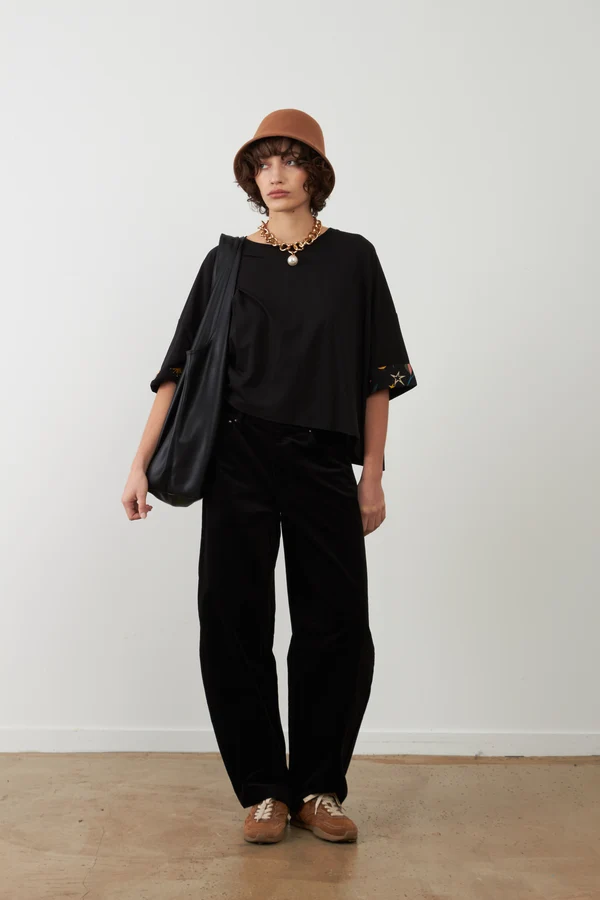 Pantalon noir Grayson - Orféo Paris (34)