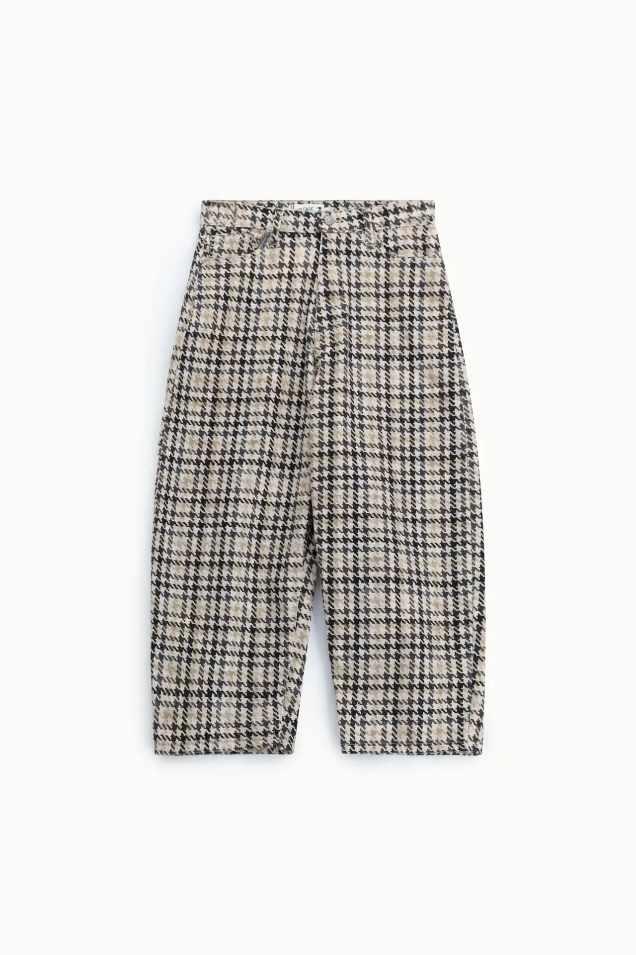 Pantalon Palazzo Pied-de-coq