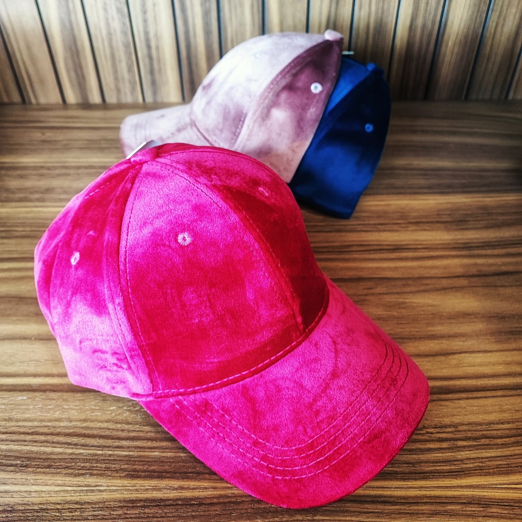 Casquette velour