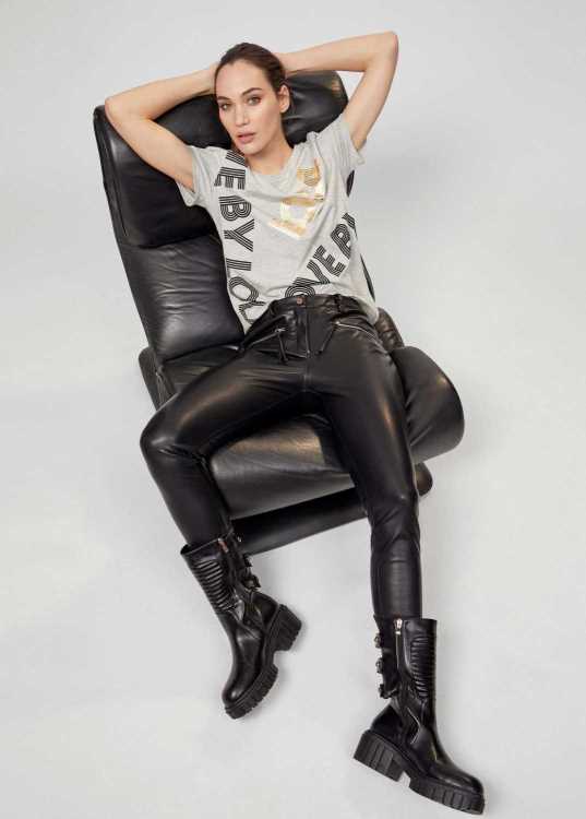 Pantalon simili cuir - Lola Casademunt