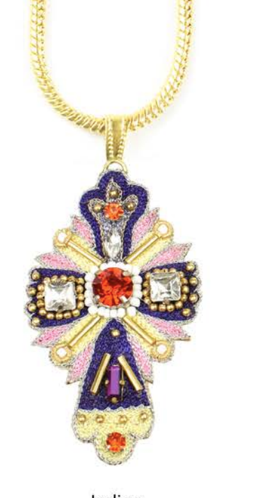 [ROCHELLE] Collier rochelle Croix - Nahua