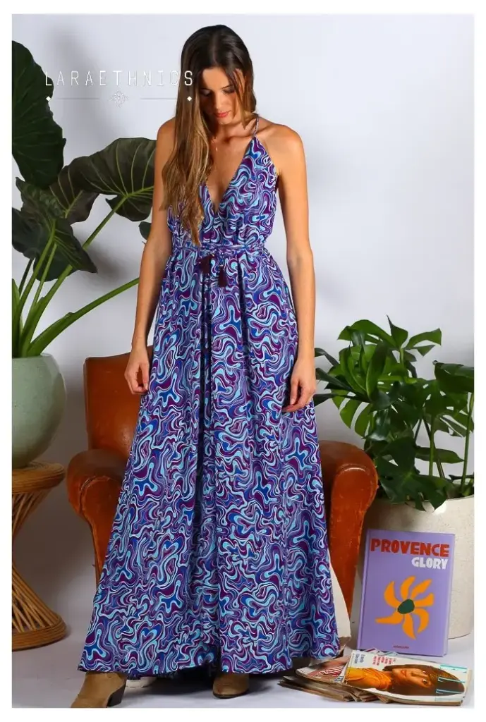 Robe dos nu Victoria - Lara Ethnics