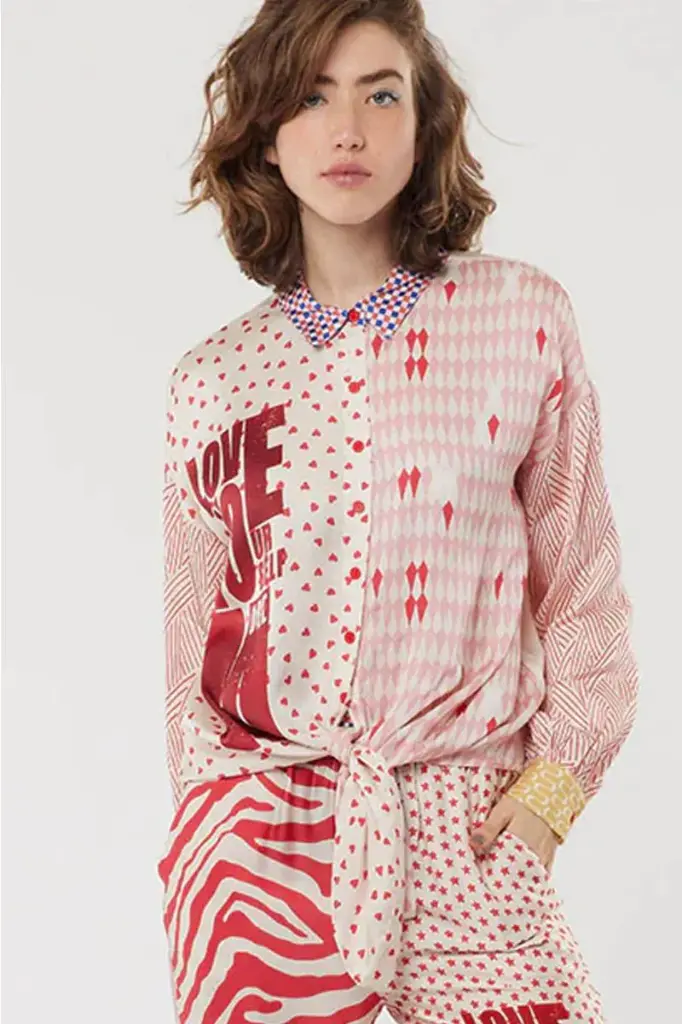 Chemise Sofia Tie front - ME369