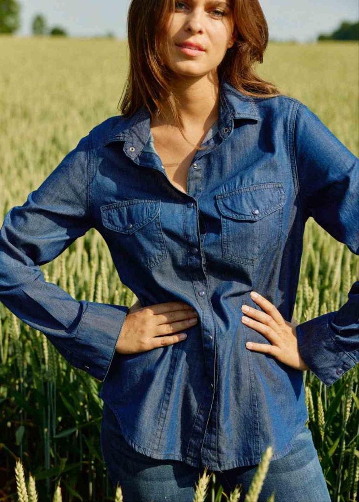 [BH2611S] Chemise en Jeans - Lauren Vidal (S)