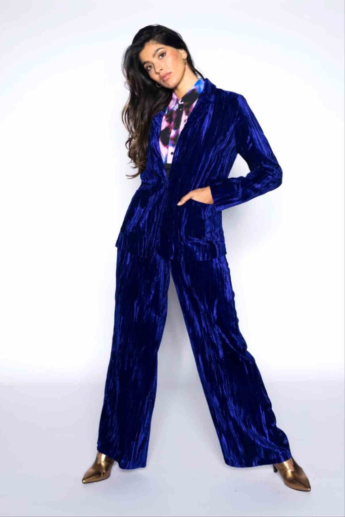 Veston Velour Mauve 6583 - 4 Roses