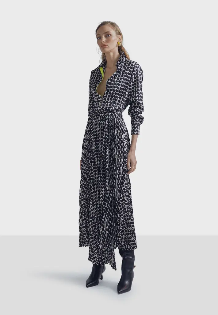 Robe longue plissée - Maïté by Lola