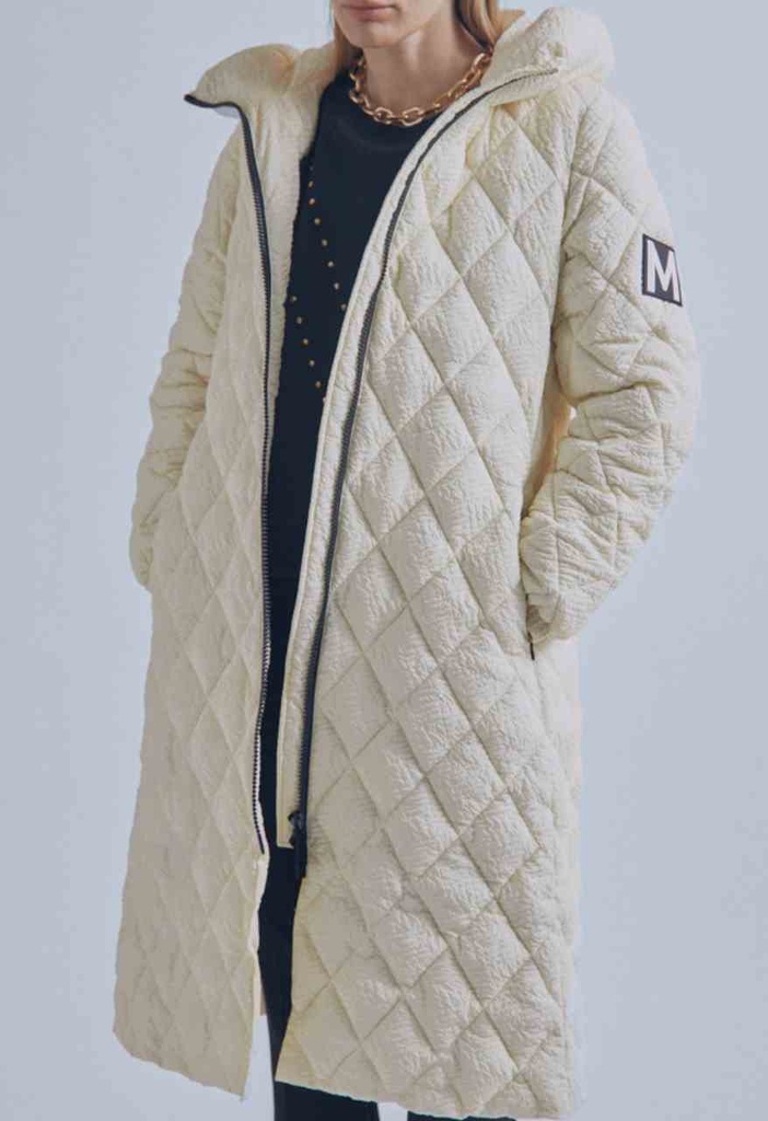 Manteau Long écru - Maïté by Lola