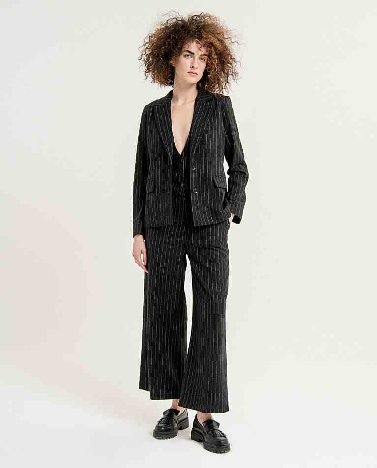 VESTON GRIS SIMPLE BOUTONNAGE - SURKANA