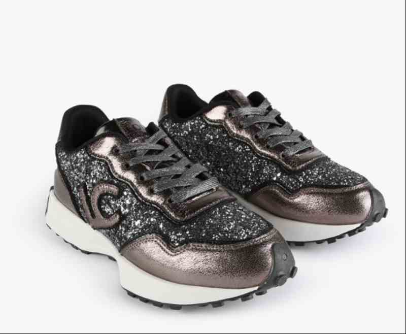 Baskets strass noir - Lola Casademunt