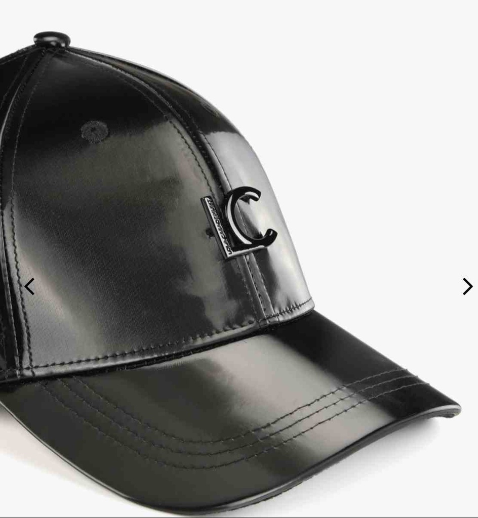 Casquette vinyle noire - Lola Casademunt