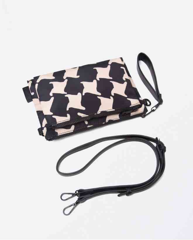 [23cara322] Sac pochette bi colore - Surkana