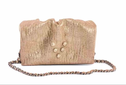 Sac Micro love or - Virginie Darling