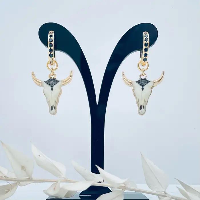 Mini créoles buffalo black - Huracan