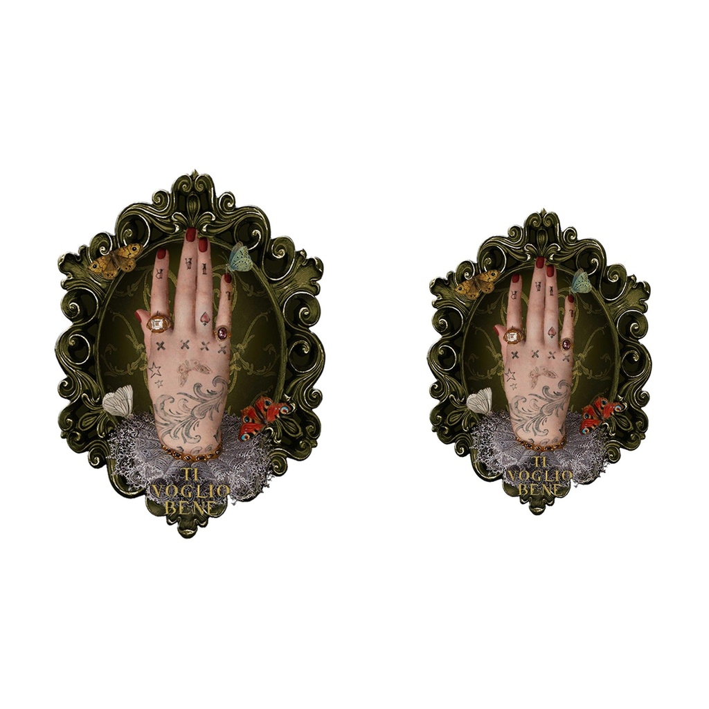 Pin's Mano Poderosa mini - Voglio Bene