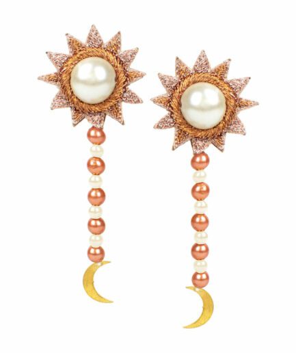 Boucles d'oreilles clips sun - Nahua