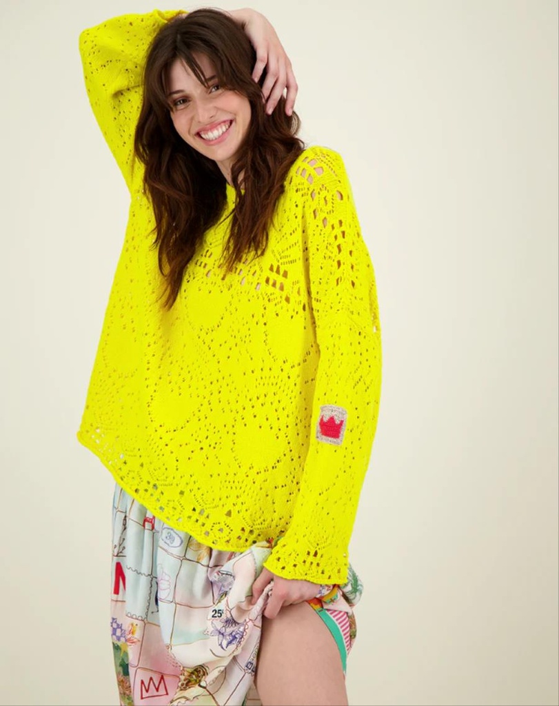 Pull crochet Kristina - ME369