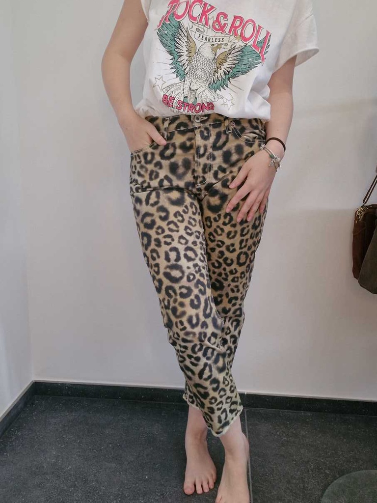 Pantalon léopard court - Please