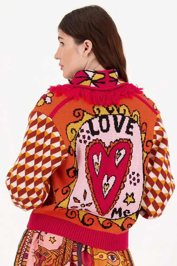 Cardigan court SUNSET- Me369 (XS/S)