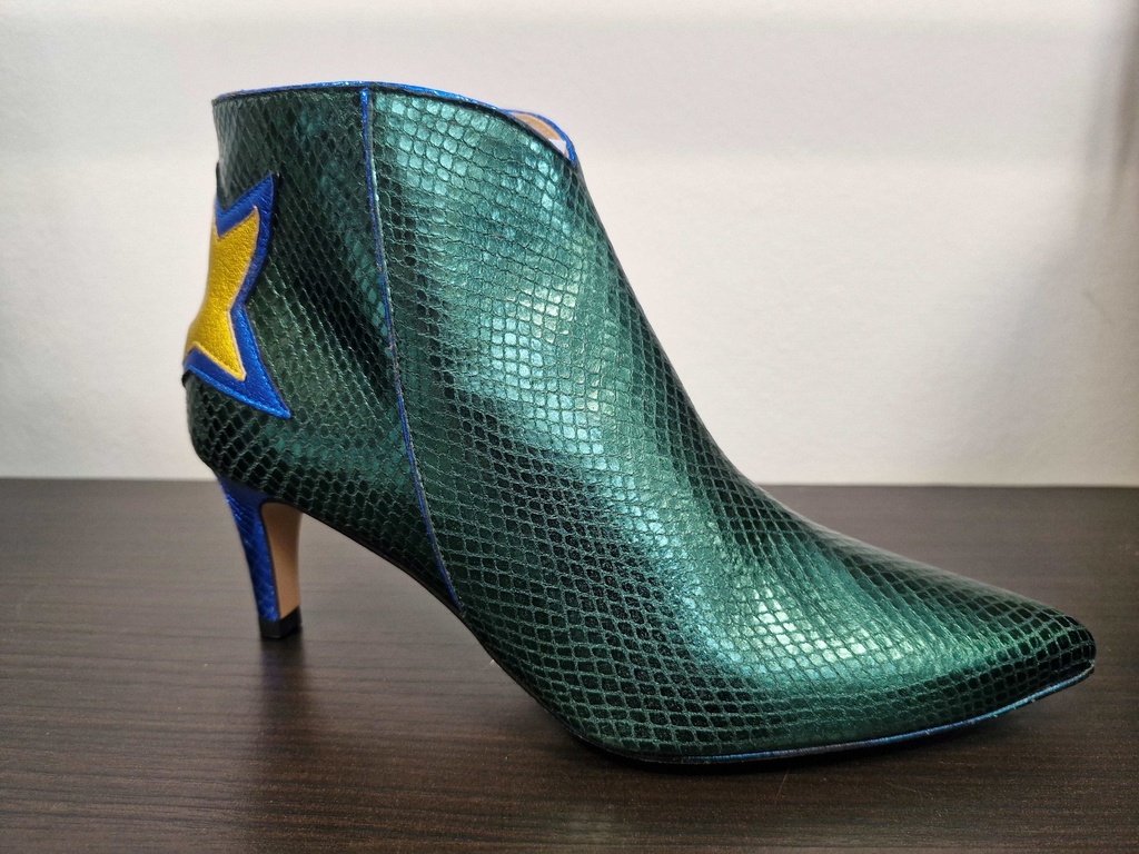 Boots Fiona Vert - Créatis