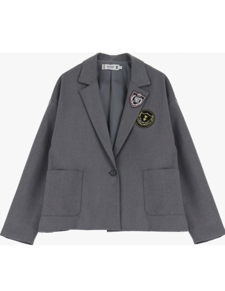 Veste grise oversize - Please