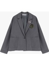 Veste grise oversize - Please