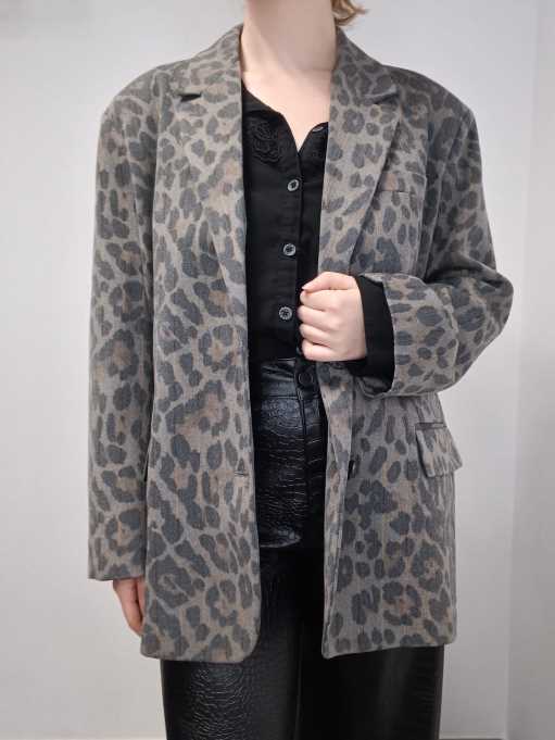 Veste imprimée léopard - Please