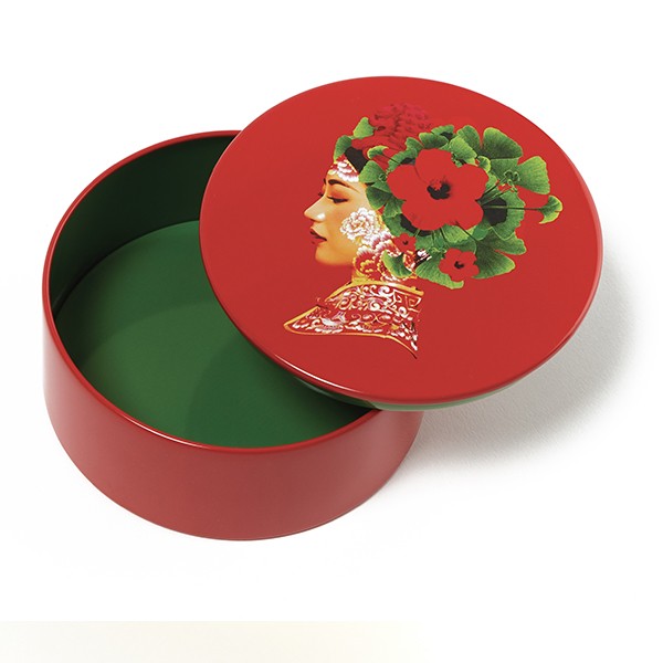 Boîte ronde Lotus - Gangzaï